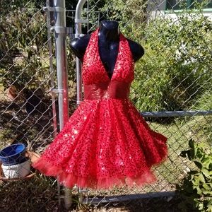 Halloween - Vintage 80s-90s Marilyn Monroe Style Dress by Alyce Designs